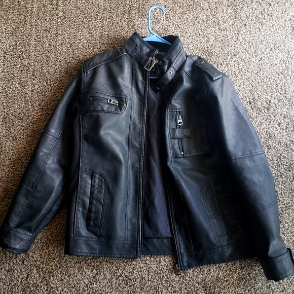 David Outwear Bonanza Leather Jacket Brand New - Picture 1 of 3